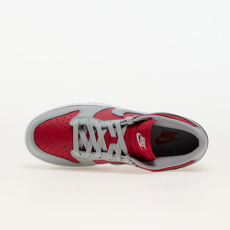 Férfi alacsony szárú sneakerek Nike Dunk Low QS Varsity Red/ Silver-White
