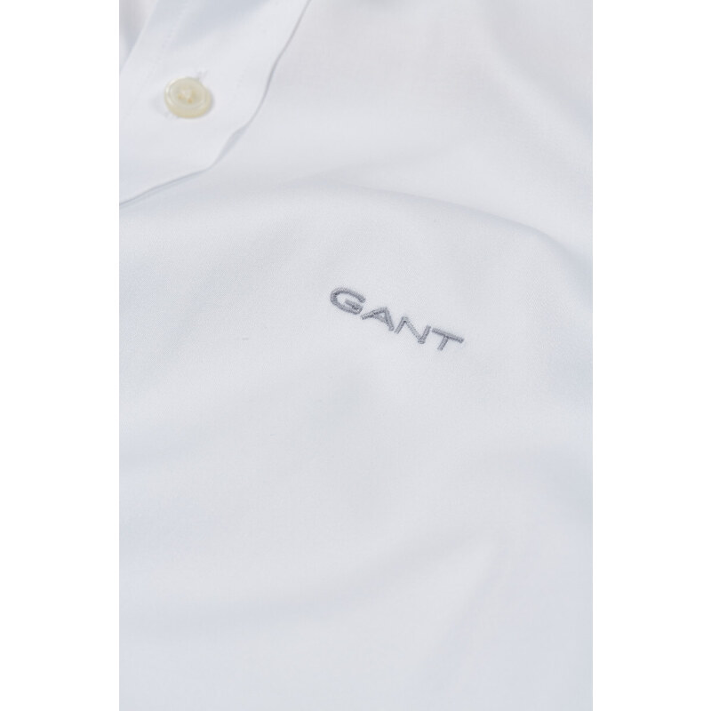 ING GANT SLIM SATEEN SHIRT WHITE
