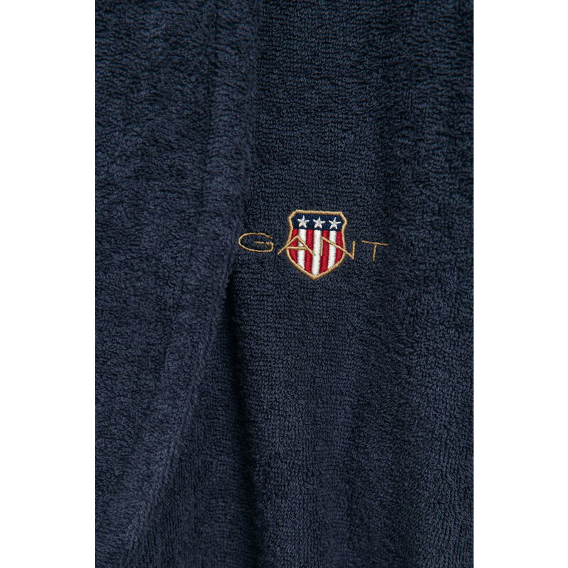 FÜRDŐKÖPENY GANT ARCHIVE SHIELD TERRY ROBE EVENING BLUE