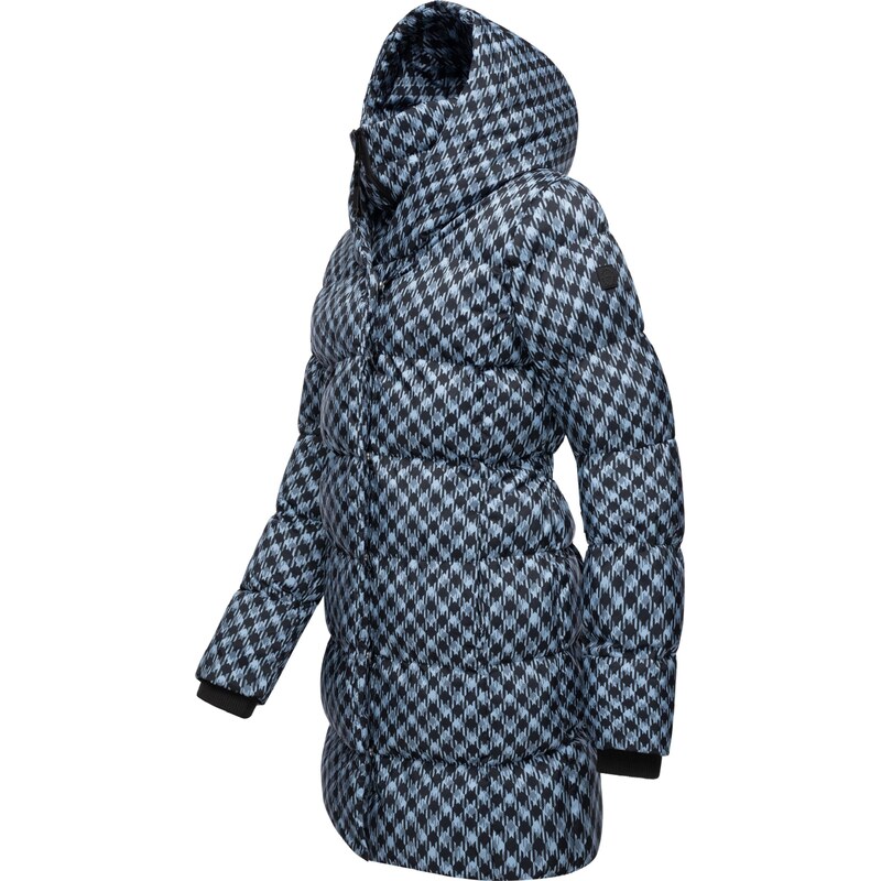 Ragwear Télikabátok 'Niara' galambkék / világoskék / fekete