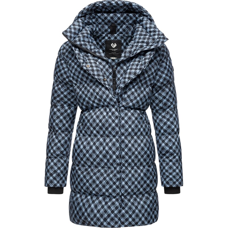 Ragwear Télikabátok 'Niara' galambkék / világoskék / fekete