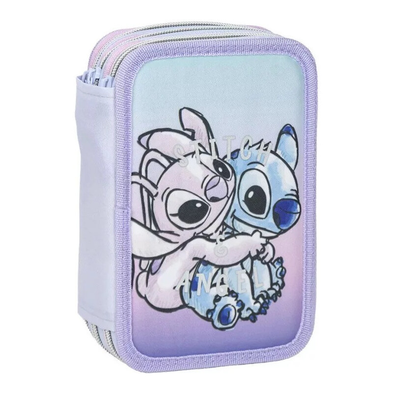 Disney Lilo és Stitch, A csillagkutya Angel tolltartó töltött 3 emeletes