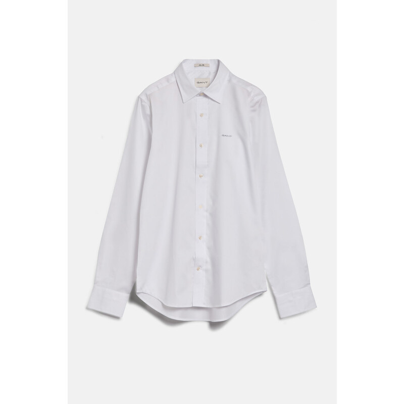 ING GANT SLIM SATEEN SHIRT WHITE