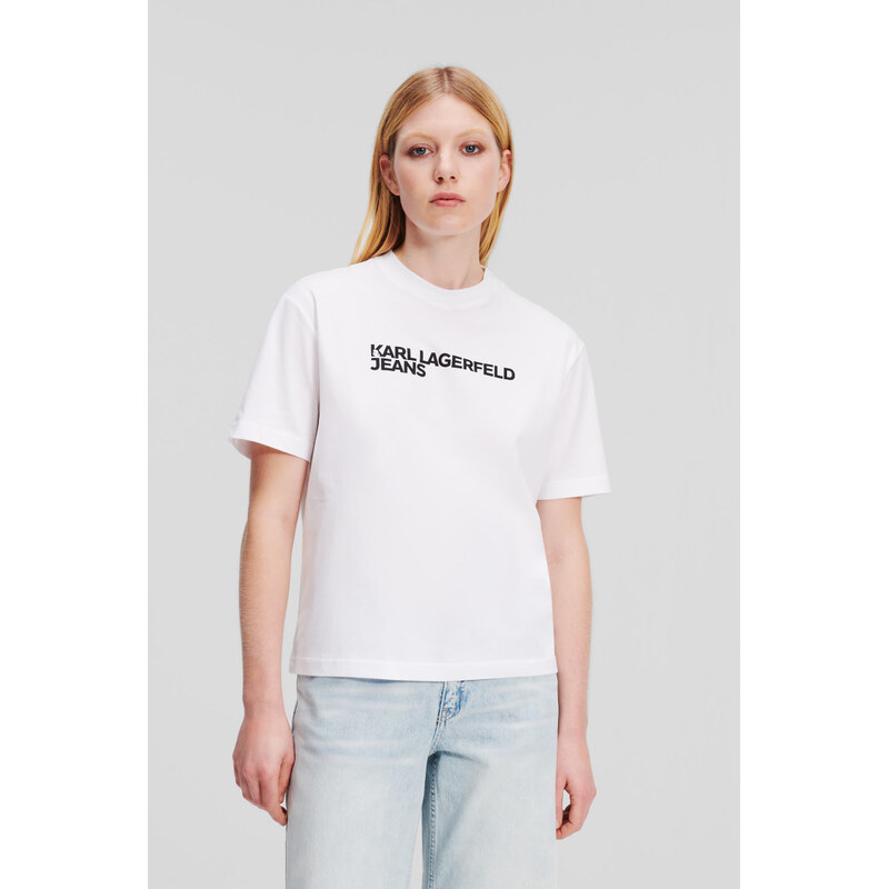 PÓLÓ KARL LAGERFELD JEANS KLJ REGULAR SSLV TEE