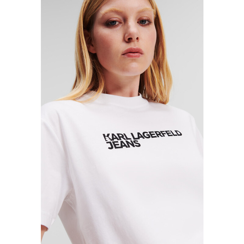 PÓLÓ KARL LAGERFELD JEANS KLJ REGULAR SSLV TEE