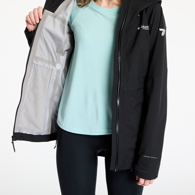 Kabát Columbia Northwest Explorer 3L Shell Jacket Black XS