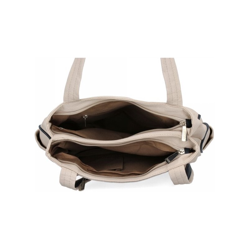 Női Táská shopper bag Hernan bézs 3892-1