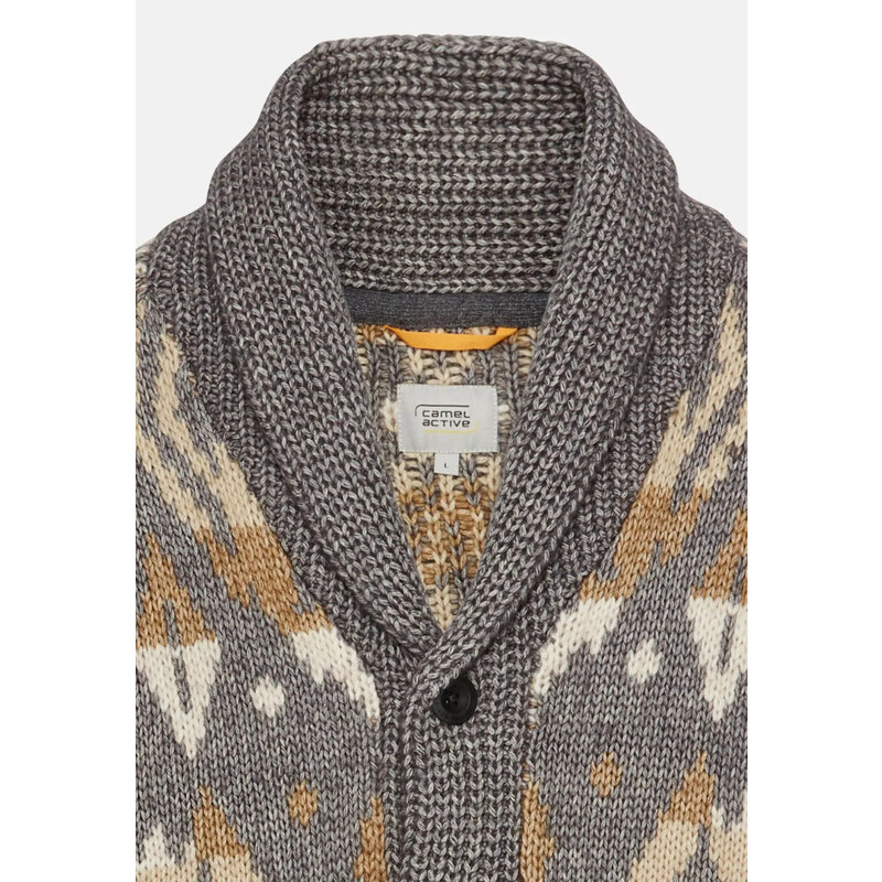 PULÓVER CAMEL ACTIVE KNITTED JACKET