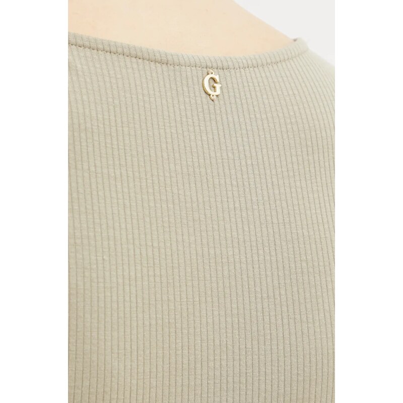 Guess t-shirt KARINA női, zöld, W5GP43 KCTC2