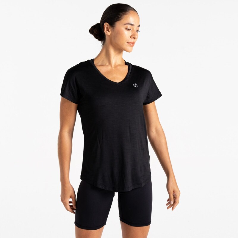 Női funkcionális póló Dare2b VIGILANT fekete