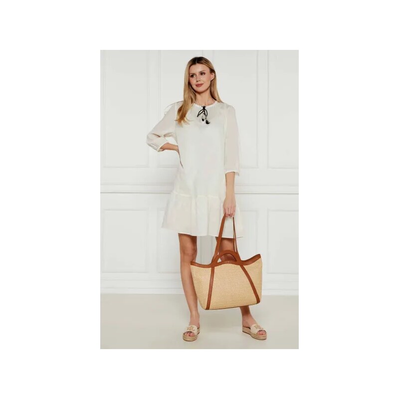 Coccinelle Shopper táska AMALIA bőr hozzáadásával