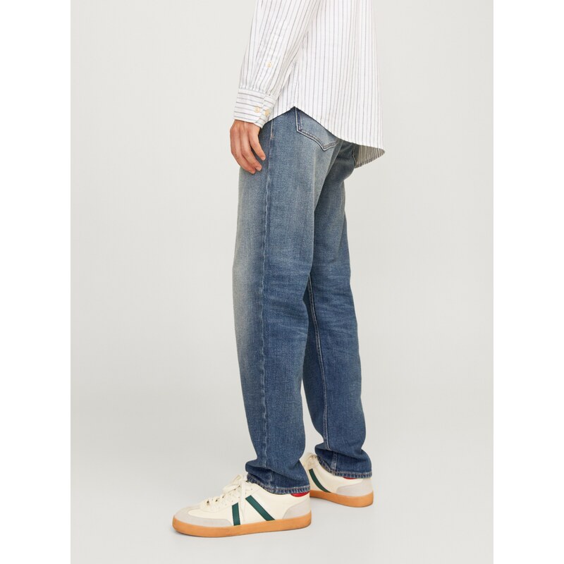 JACK & JONES Farmer 'JJIMIKE JJCOOPER' kék farmer