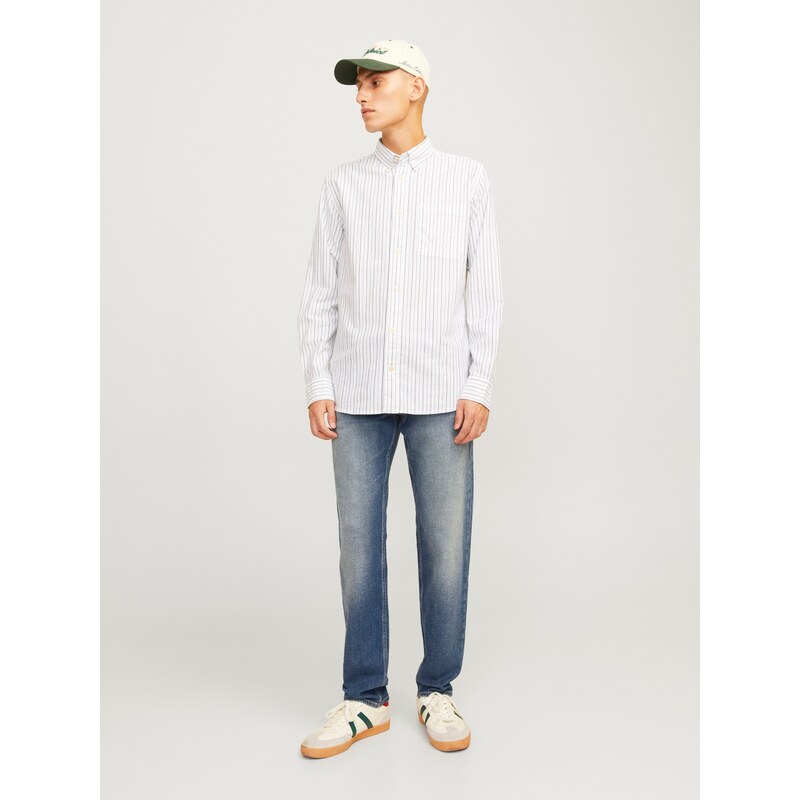 JACK & JONES Farmer 'JJIMIKE JJCOOPER' kék farmer