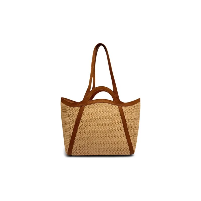 Coccinelle Shopper táska AMALIA bőr hozzáadásával