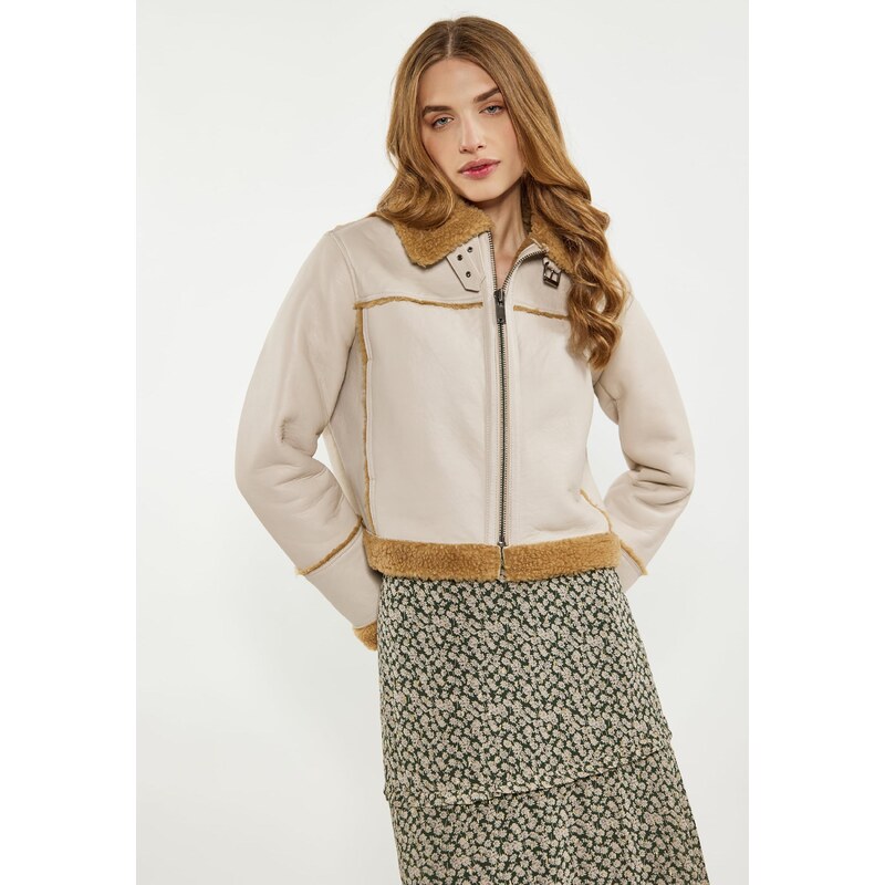 DreiMaster Vintage Átmeneti dzseki elefántcsont / karamell