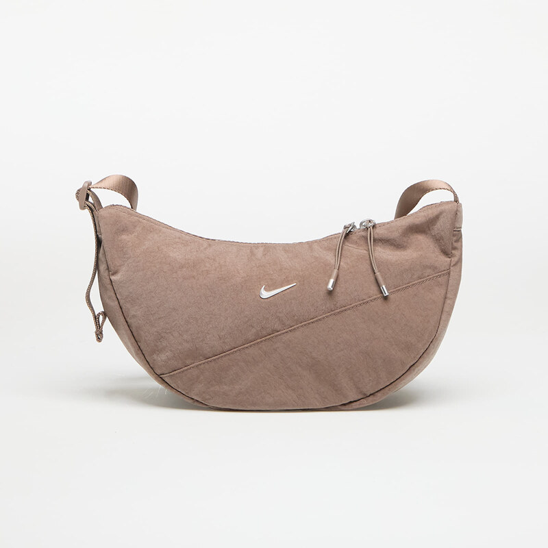 Nike Aura Crescent Crossbody Bag (4L) Mink Brown/ Mink Brown/ Matte Silver Universal
