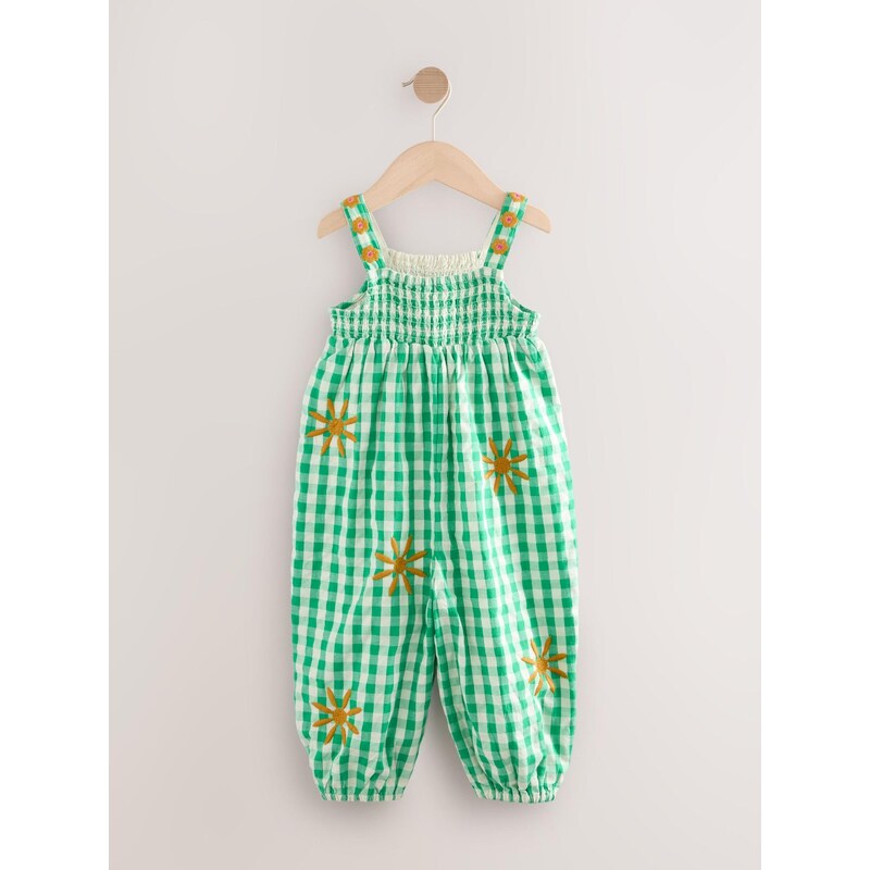 Next Kezeslábasok teveszín / zöld / fehér