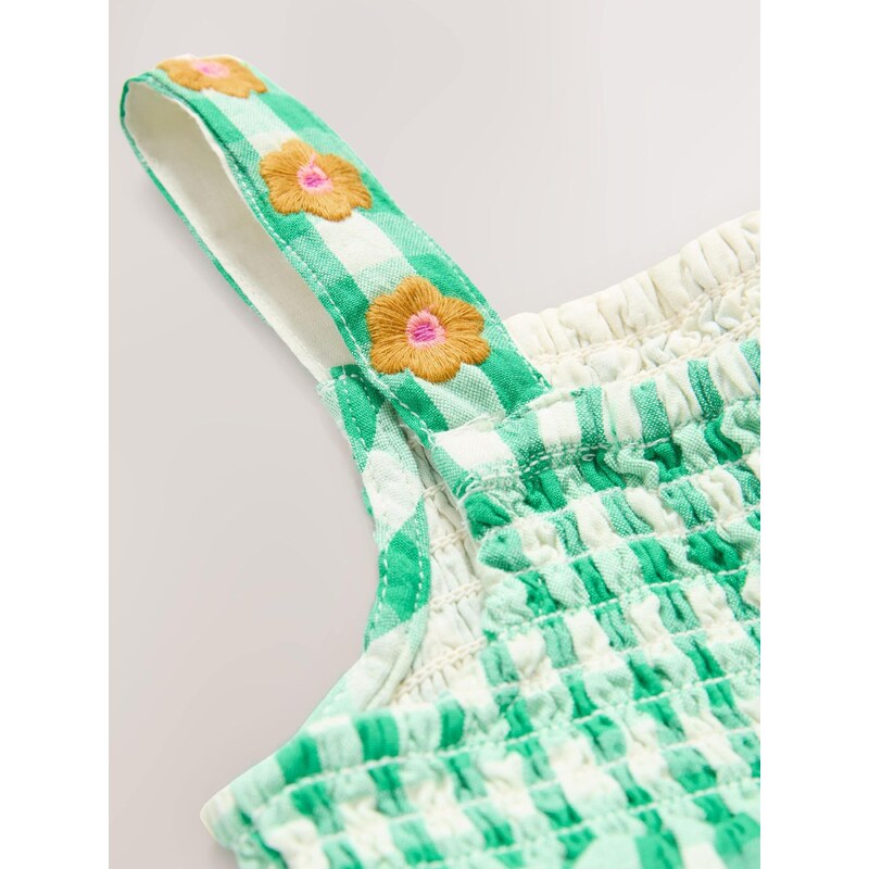 Next Kezeslábasok teveszín / zöld / fehér