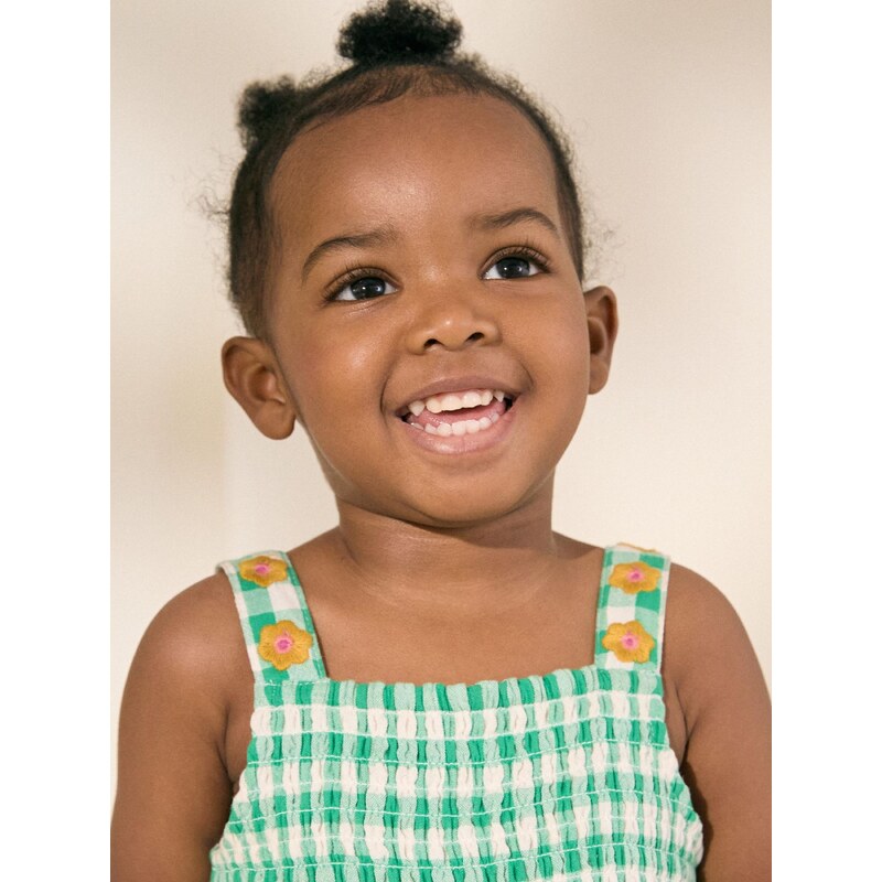 Next Kezeslábasok teveszín / zöld / fehér