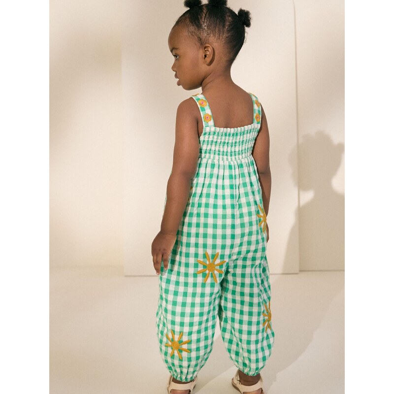 Next Kezeslábasok teveszín / zöld / fehér