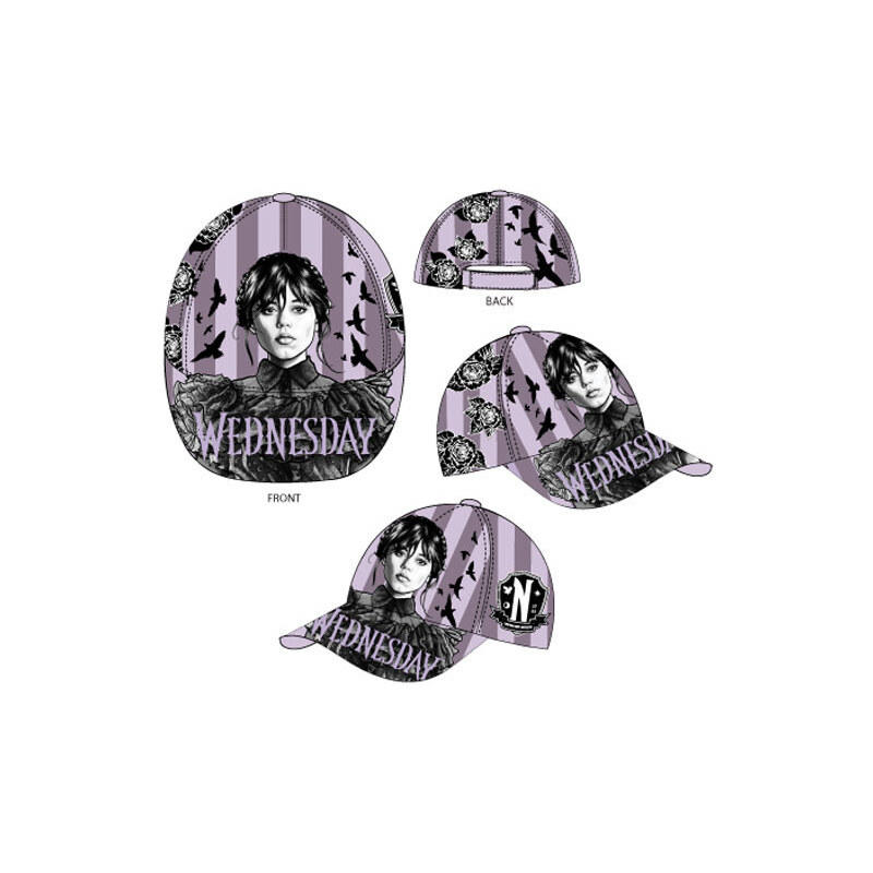 Wednesday Raven gyerek baseball sapka 54 cm