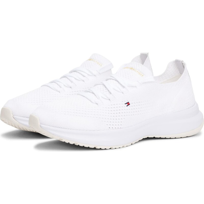 TOMMY HILFIGER Rövid szárú sportcipők fehér
