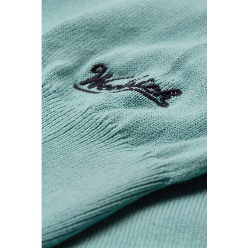 PULÓVER WOOLRICH LOGO COTTON CREWNECK