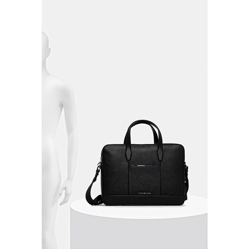 Tommy Hilfiger táska fekete, AM0AM13484