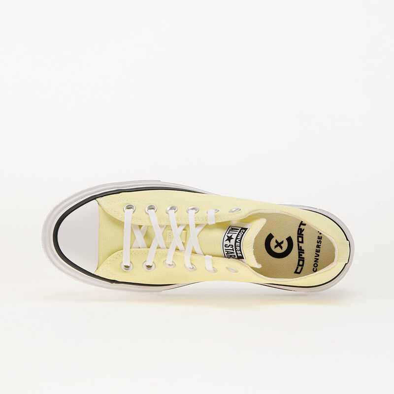 Converse Chuck Taylor All Star Lift Double Stack Lemon Slushy/ White/ Black