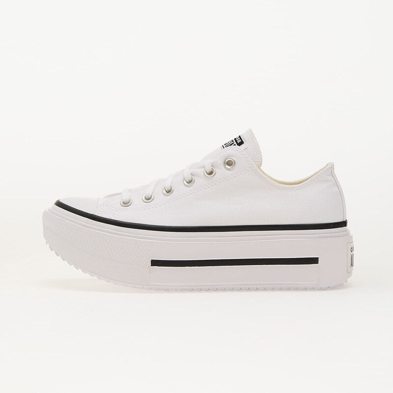 Converse Chuck Taylor All Star Lift Double Stack White/ Black/ White
