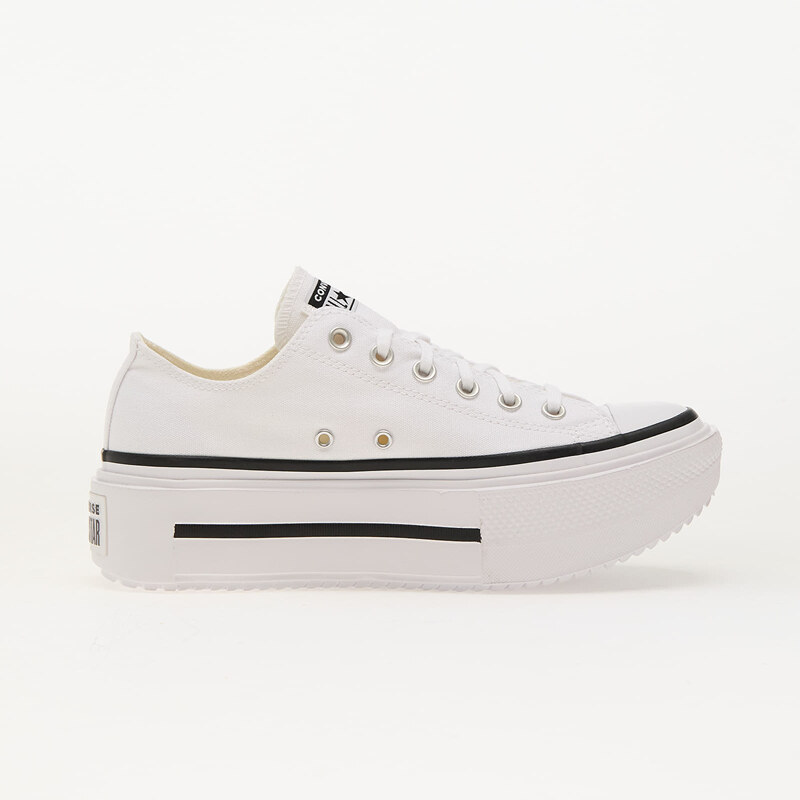 Converse Chuck Taylor All Star Lift Double Stack White/ Black/ White