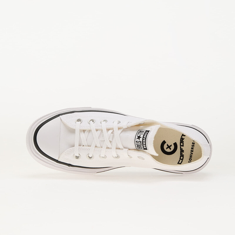 Converse Chuck Taylor All Star Lift Double Stack White/ Black/ White