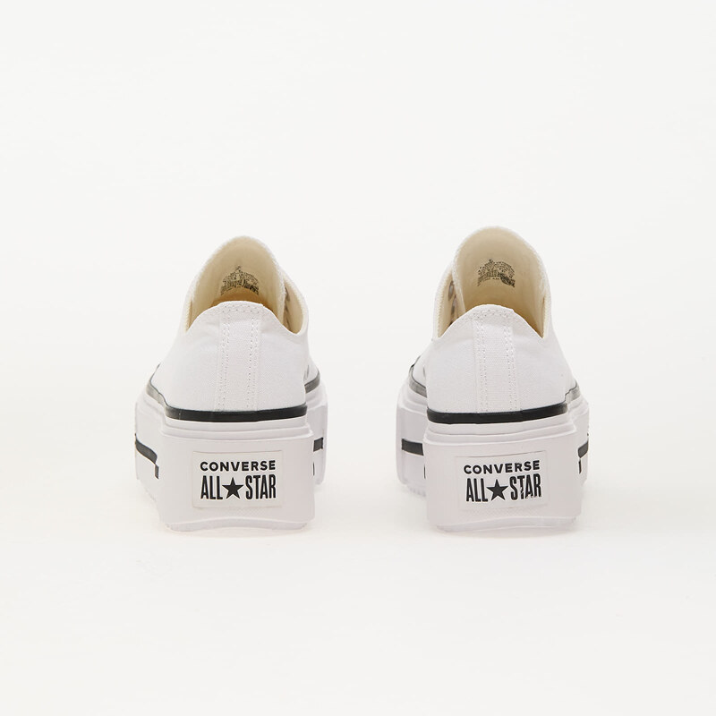Converse Chuck Taylor All Star Lift Double Stack White/ Black/ White