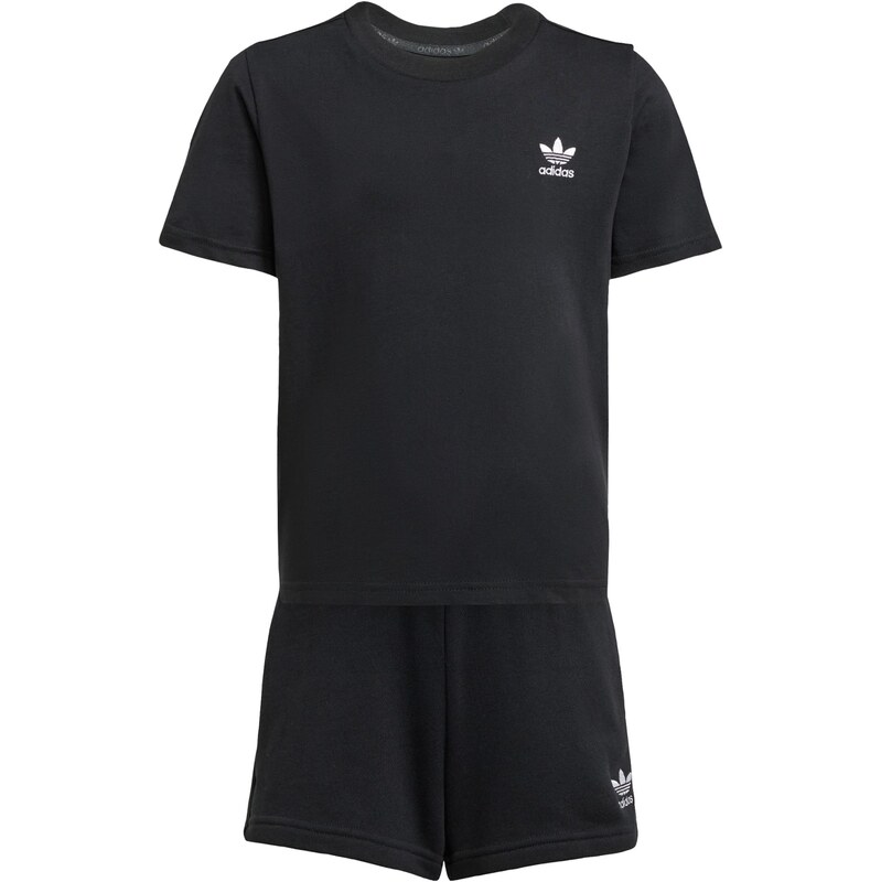 ADIDAS ORIGINALS Szettek 'Shorts and Tee Set' fekete / fehér