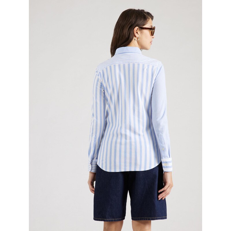 Polo Ralph Lauren Blúz világoskék / fehér