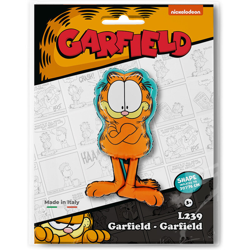 Garfield Smile fólia lufi 76 cm
