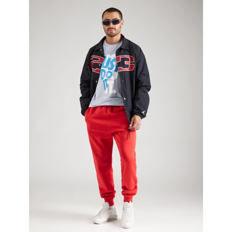 Nike Sportswear Póló égkék / világosszürke / fehér