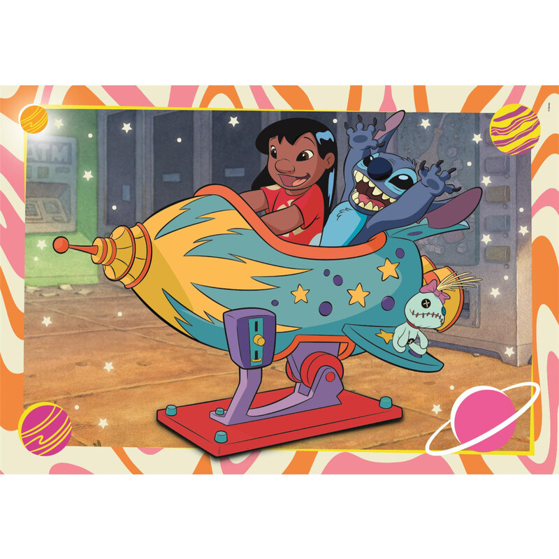 Disney Lilo és Stitch, A csillagkutya Galactic Vacation 2x60 db-os ...