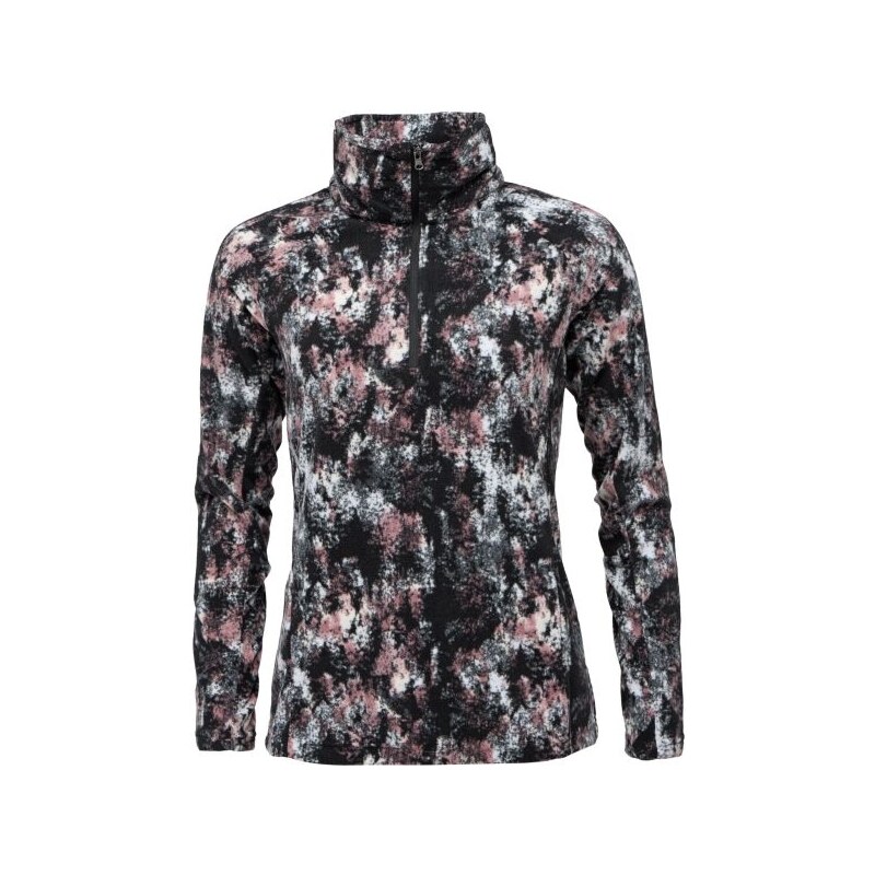 Columbia GLACIAL IV 1/2 ZIP Női pulóver, fekete, méret XL