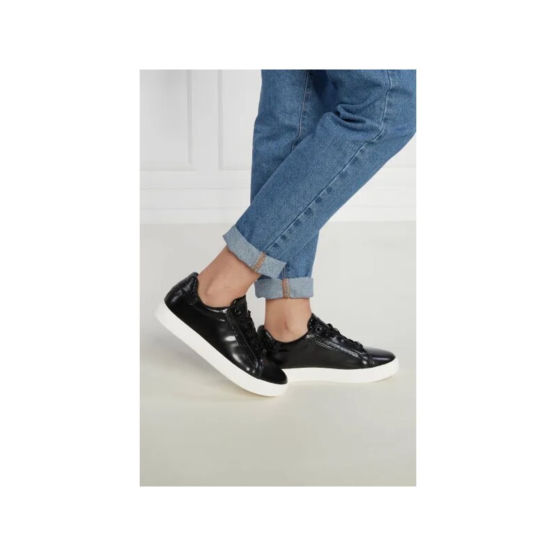 Calvin Klein Tornacipő CLEAN CUP LACE UP-NA, BEH bőr hozzáadásával