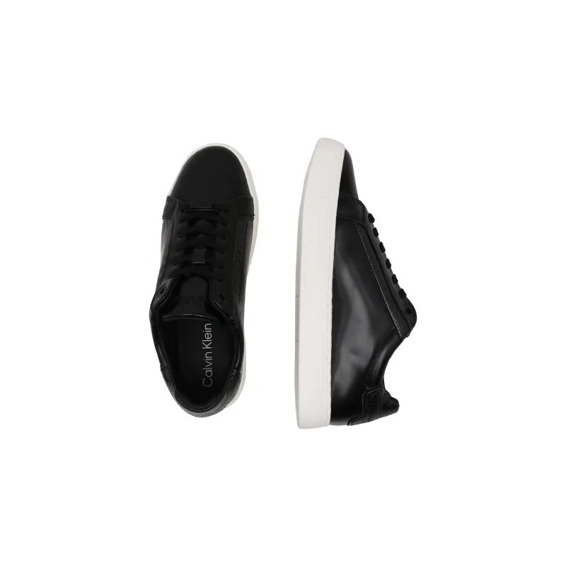 Calvin Klein Tornacipő CLEAN CUP LACE UP-NA, BEH bőr hozzáadásával