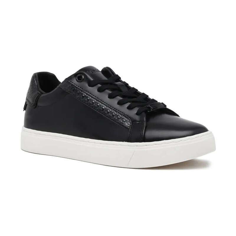 Calvin Klein Tornacipő CLEAN CUP LACE UP-NA, BEH bőr hozzáadásával
