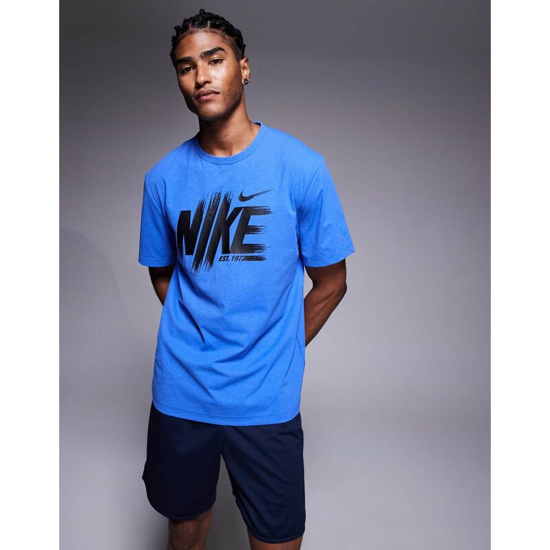 Nike Training Hyverse Dri-Fit t-shirt in blue