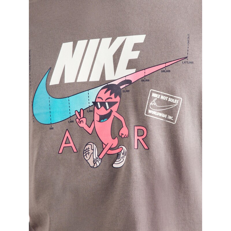 Nike Sportswear Póló kék / kő / rózsaszín / fehér