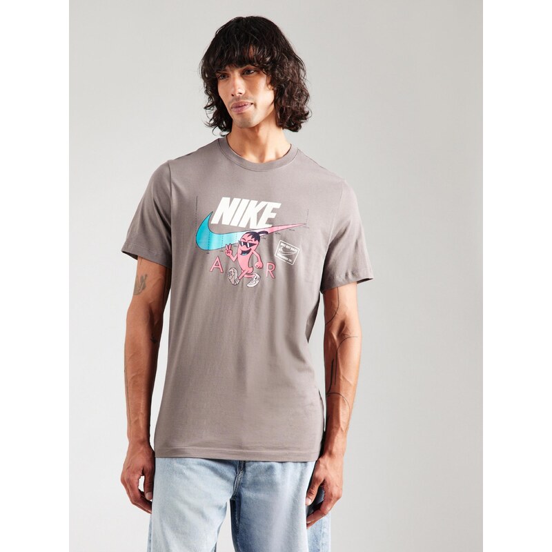 Nike Sportswear Póló kék / kő / rózsaszín / fehér