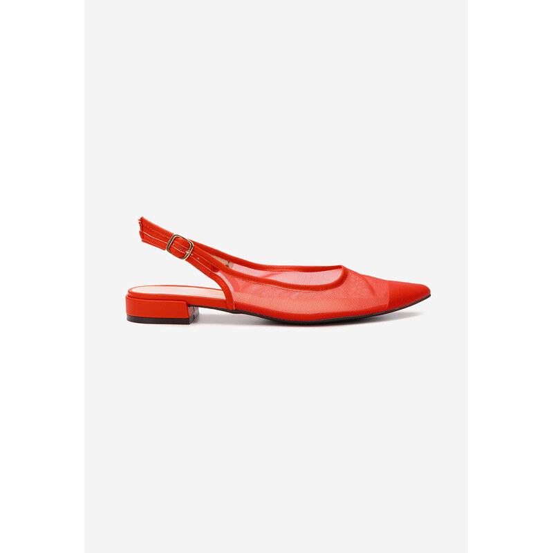Zapatos Margaryte piros női szling