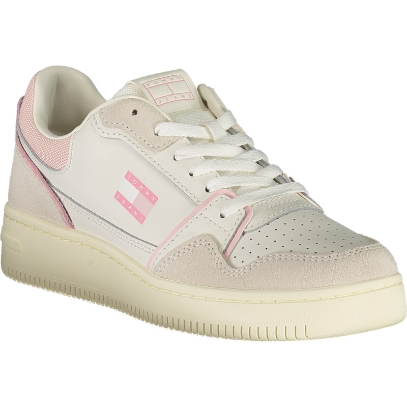 Tommy Hilfiger Női alacsony szárú tornacipők rózsaszín részletekkel