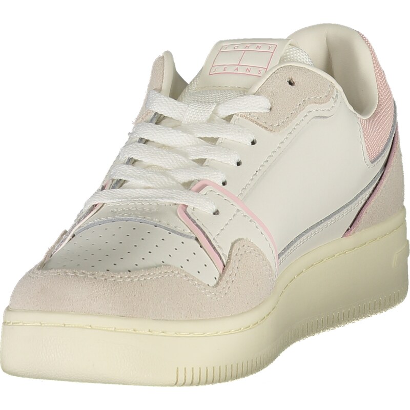 Tommy Hilfiger Női alacsony szárú tornacipők rózsaszín részletekkel