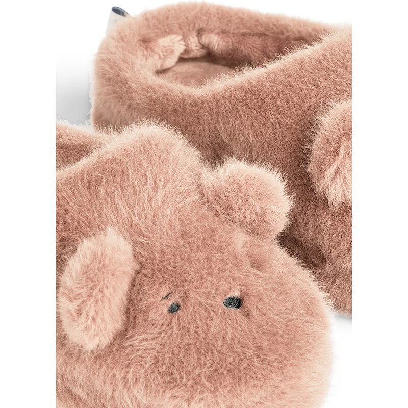 Liewood gyerek papucs Aviaja Bear Slippers rózsaszín, LW19587