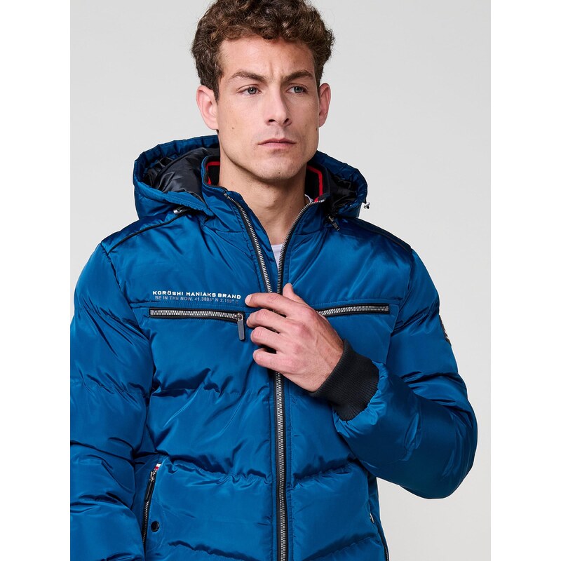 KOROSHI Téli dzseki kék / fekete